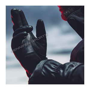 Guantes de motocicleta con pantalla táctil, transpirables, para motocross, para montar en bicicleta, con nudillos duros protectores de fibra de carbono - Product Image 6