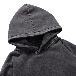 Nueva Sudadera con Capucha Extra Grande de Poliéster/Algodón Teñido Liso para Invierno - Estilo Casual Urbano - Product Image 6