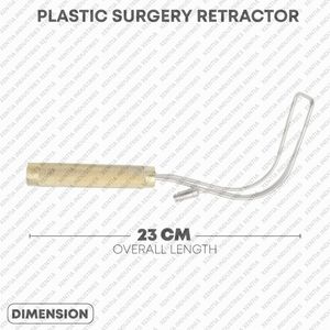 Retractor Facial Profesional Biggs de 23 cm con Luz, Retractor Iluminado de Acero Inoxidable para Cirugía Plástica OE - Product Image 5