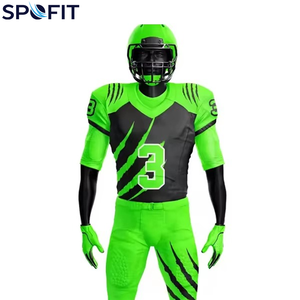 Uniforme Profesional de Fútbol Americano con Logotipo Personalizado, Nombre y Número del Jugador para Clubes, Escuelas y Equipos de Torneo - Product Image 4