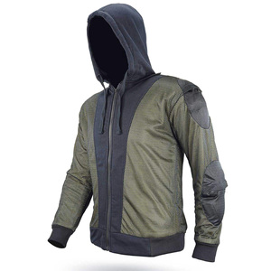 Sudadera con Capucha de Kevlar Personalizada para Motociclistas – Sudadera Protectora con Armadura CE - Product Image 6