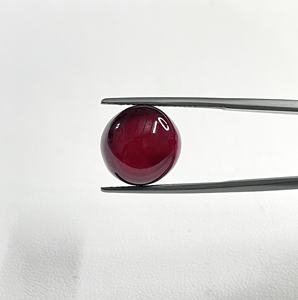 Rubí Natural de Alta Calidad, 100% Natural, Color Rojo Rosado, 19.52 Quilates, Gema Suelta Redonda Tratada con Calor para Joyería - Product Image 3