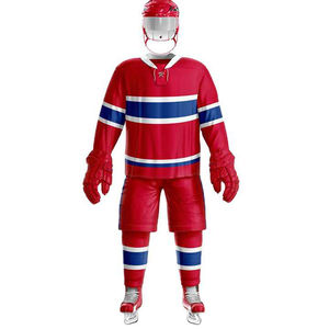 Fabricant et exportateur d'équipements de hockey sur glace, ensembles de vêtements 100% polyester respirants et à séchage rapide pour hommes adultes - Product Image 1