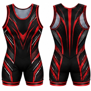 Trajes de Lucha Personalizados para Jóvenes y Adultos, Uniformes de Lucha, Ropa Deportiva de Alto Rendimiento, Ligera y Elástica, Ropa de Equipo - Product Image 2