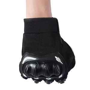 Gants de moto en cuir de vachette respirants, coupe-vent, légers, à doigts entiers, avec logo personnalisé pour l'hiver et le motocross - Product Image 4