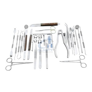 CLASTY INSTRUMENTS Ensemble d'instruments chirurgicaux en acier inoxydable, outils manuels pour la chirurgie générale, certifié CE Classe I, réutilisable, garantie 2 ans - Product Image 1
