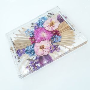 <b>Top</b> Attractive Design <b>Resin</b> Serving Tray for Office and Hotels Coffee and Tea Serving Epoxy <b>Resin</b> Tray - Product Image 1