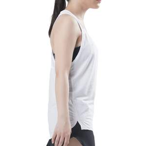 Camiseta Deportiva Personalizada para Mujer, Sin Mangas, para Gimnasio, Entrenamiento, Yoga, Ropa Deportiva Activa, Fabricante OEM ODM - Product Image 3