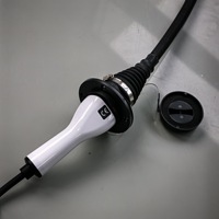 Für Elektromotorräder E-Bike-Ladegerät 3,5 kW 16 A Tragbare Typ-2-EV-Ladepistole EU-Standard-Anschlussbuchse EU-Stecker