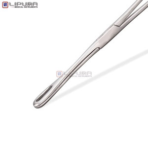 24cm Surgical Stainless Steel Grasping Hemostasis Medic Instruments High Quality Rampley <b>Sponge</b> Holding Forceps Manual Power MOL - Product Image 5
