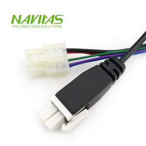 Molex ขั้วต่อสายไฟ5557 JR ขนาดเล็ก, สายไฟ4.2มม. มม. ชุดสายไฟ4PIN MATE-N-LOK ขนาดเล็ก3มม. - Product Image 3