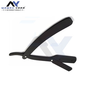 Professional Straight Barber Shaving Folding Cut Throat Edge <b>Razor</b> for <b>Men</b> Salon Grade Shavette Blades Custom Logo Branding - Product Image 2