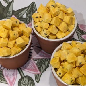 Cubos de Maracuyá Liofilizados de Primera Calidad al por Mayor, IQF |   Fruta Liofilizada OEM al por Mayor - Product Image 4