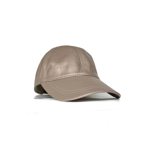 หมวกเบสบอลหนังแท้พิมพ์โลโก้ลายนูนตามสั่งจากโรงงาน ขายส่งจำนวนมาก - Product Image 4