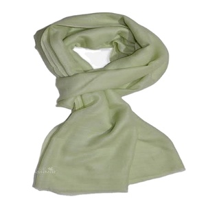 100% Cashmere <b>Scarf</b> Soild Color Winter Custom Logo <b>Wool</b> Women Pashmina Warm Soft Plain Stylish Shawls Hijabs - Product Image 1