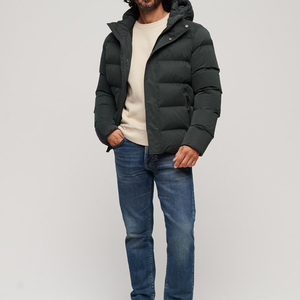 Vestes matelassées personnalisées respirantes avec fermeture éclair, style décontracté, parka enduite sur mesure - Product Image 2