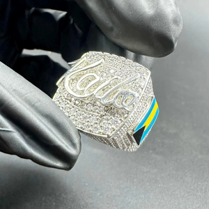 Anillo de Plata de Ley 925 con Diamante de Corte Brillante Redondo Estilo Rapper de Lujo, VVS, Hip Hop, Proveedor de Logotipos Personalizados, Venta al Por Mayor - Product Image 5