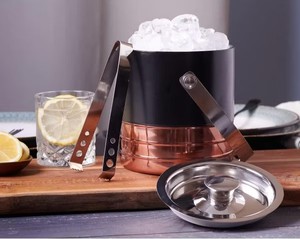 Indian Wholesale Handcrafted Set of 4 Iron Ice Buckets with White Powder Coated Finished Used for Party Wedding Ice Storage - Product Image 4
