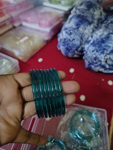 Smart Fashion Jelly <b>Glass</b> Women's Stylish Trendy Stackable Eco-Friendly Customizable <b>Bangles</b> Wrist Accessories Daily Wear - Product Image 5