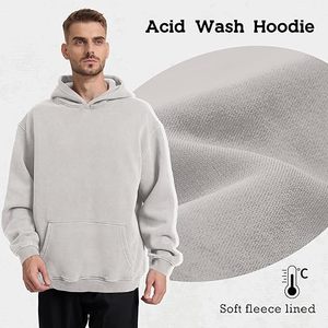 Vintage Acid Wash Hoodie Unisex Casual Wear Custom Logo Acid Wash Hoodie Street Fashion Heavyweight Acid Washed Hoodie Relaxed - Product Image 4