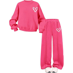 Conjunto Deportivo para Mujer, Sudadera con Capucha Extra Grande de Felpa de Algodón Grueso, Pantalones Deportivos Casuales de Invierno con Ligera Elasticidad - Product Image 3
