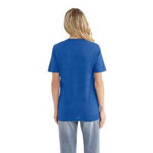 T-shirt unisexe Next Level 6200 en poly/coton, coupe slim, manches courtes, col en V, tissu doux, pour homme, Active Triblend. - Product Image 5