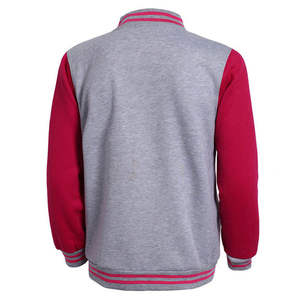 เสื้อแจ็คเก็ตวาร์ซิตี้คุณภาพสูงสำหรับผู้ชาย ผ้าฝ้าย 100% ผ้าฟลีซ แขนยาว มีกระเป๋าข้าง พร้อมออกแบบโลโก้ตามสั่ง - Product Image 2