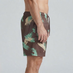 Shorts imprimés pour hommes, impression intégrale personnalisée, décontractés, athlétiques, avec cordon de serrage à la taille, légers, vêtements de sport d'été - Product Image 5