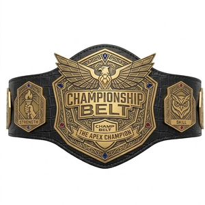 Premium Custom Championship Belts Oem Odm High Quality Factory Price Personalized Design Detailed Award Supplier - Product Image 1