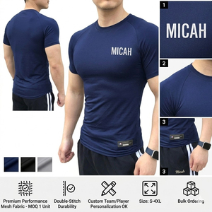 เสื้อรัดกล้ามเนื้อ MMA แบบใหม่ ระบายอากาศได้ดี แห้งเร็ว ป้องกันแบคทีเรีย พิมพ์ลายด้วยเทคโนโลยีถ่ายโอนความร้อน ผลิตจากโพลีเอสเตอร์ น้ำหนัก 240 กรัม สำหรับผู้ชายและผู้ใหญ่ - Product Image 4