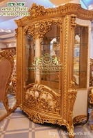 Vitrine moderne en teck poli antique, meuble de maison, taille personnalisable, durable, confortable, en vente au Royaume-Uni