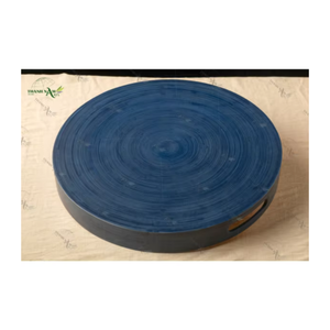 Modern <b>Large</b> Bamboo <b>Serving</b> <b>Tray</b> Durable Recyclable Easy Clean Food-Safe for Kitchen Living Room Coffee Table Decor - Product Image 2