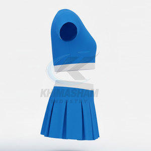 Uniforme de Animadoras para Mujer, Diseño Moderno, Poliéster Transpirable, Venta al Por Mayor, Contraste de Color - Product Image 4