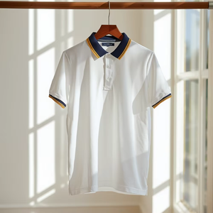 Polo Personalizado para Hombre, Manga Corta, 100% Algodón, Bordado, Transpirable, Estilo Casual, Colocación del Logotipo en la Parte Delantera - Product Image 5