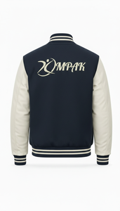 High End Winter Varsity <b>Jackets</b> Sublimation Print Front Logo Hooded Unisex Custom Brand Wholesale - Product Image 3