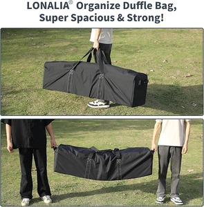48 Inch Duffle <b>Bag</b> for Travel Camping - 165L Extra <b>Large</b> Heavy Duty <b>Duffel</b> <b>Bag</b>, Sport Equipment Storage <b>Bag</b> with 2 Sides Handles - Product Image 5