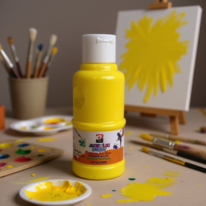 Pintura Fluorescente Acrílica Amarillo Limón Fluorescente de Alta Visibilidad - Product Image 2