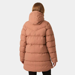 Parka en coton pour femme, veste en polaire, manteau d'hiver épais avec col en fourrure amovible, veste chaude pour femme, marque personnalisée - Product Image 2