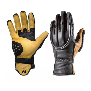 Nouveaux gants de moto en cuir, unis et à séchage rapide, fabriqués avec les meilleurs matériaux, disponibles au prix le plus bas. - Product Image 5