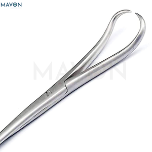 Pinzas de sujeción ósea Verbrugge para fijación de hilos, de acero inoxidable de grado alemán, manuales, reutilizables, juego de instrumentos ortopédicos - Product Image 2