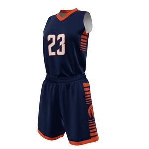 Ensemble de maillots de basket personnalisés par sublimation, sans manches, séchage rapide, uniforme d'équipe, vêtements de sport, fabricant OEM ODM, vente en gros - Product Image 6