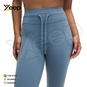 Leggings de Yoga de Cintura Alta con Cordón Ajustable XC-WL-06, Elásticos, Suaves como la Mantequilla, Transpirables, para Entrenamiento, Ligeros, de Secado Rápido - Product Image 4