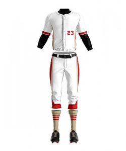 Nouvel Arrivage en Gros RAPID SPORTS Uniforme de Baseball Hiver Imprimé Élégant 100% Polyester Sublimation Respirant Léger - Product Image 5