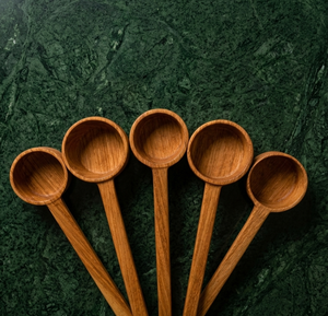 Cuchara Medidora de Madera, Cuchara Artesanal de Madera para Ingredientes Secos, Uso en Repostería y Cocina, Hecha en Vietnam - Product Image 4