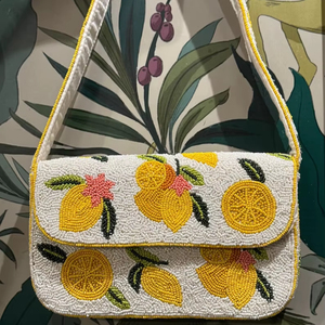 Bolsos de Mano de Algodón Estilo Bohemio para Mujer, Hechos a Mano en India, con Cuentas, Gran Capacidad, para la Noche, Compras, Bolsos de Hombro - Product Image 5