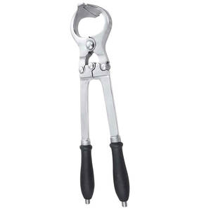 Castrador Burdizzo sin sangre de tamaño personalizado, reutilizable, de acero inoxidable de alta resistencia, con cordón de sujeción, grado veterinario para caballos - Product Image 4