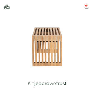 Banco de Jardín Moderno de Madera de Teca Sólida, sin Respaldo, con Listones, para Patio, Hotel, Resort, Villa, Muebles para el Borde de la Piscina - Product Image 4