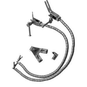 Système d'extracteur cérébral Leyla, bras flexibles, acier inoxydable, instruments chirurgicaux de neurochirurgie - Product Image 4
