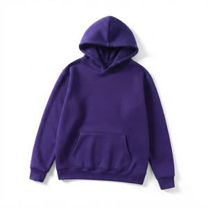 Sweat à capuche pour homme, décontracté, manches longues, 100% coton molletonné, 500 GSM, coupe classique, vêtements d'hiver pour la rue - Product Image 6