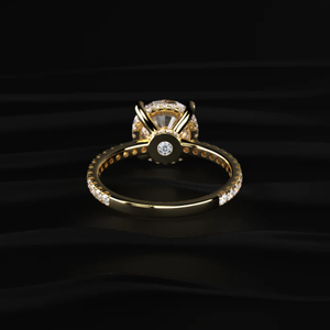 Premium 2.6 Ct Round Cut Diamond Engagement <b>Ring</b> Classic Bridal <b>Ring</b> Elegant Wedding Jewelry for Women Sparkling Design - Product Image 4